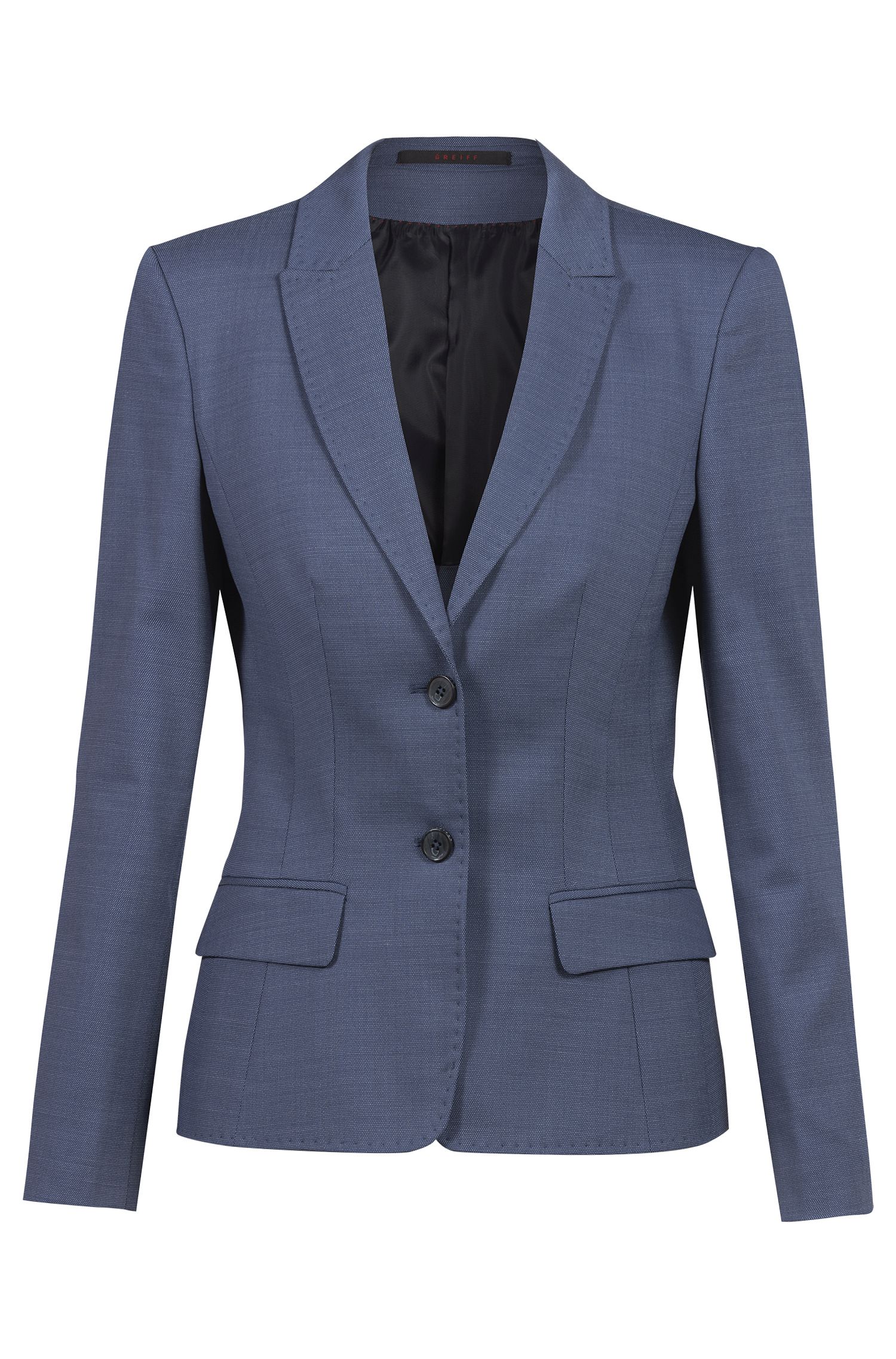 Damen Blazer 2-Knopf pinpoint MODERN 37.5 Regular Fit