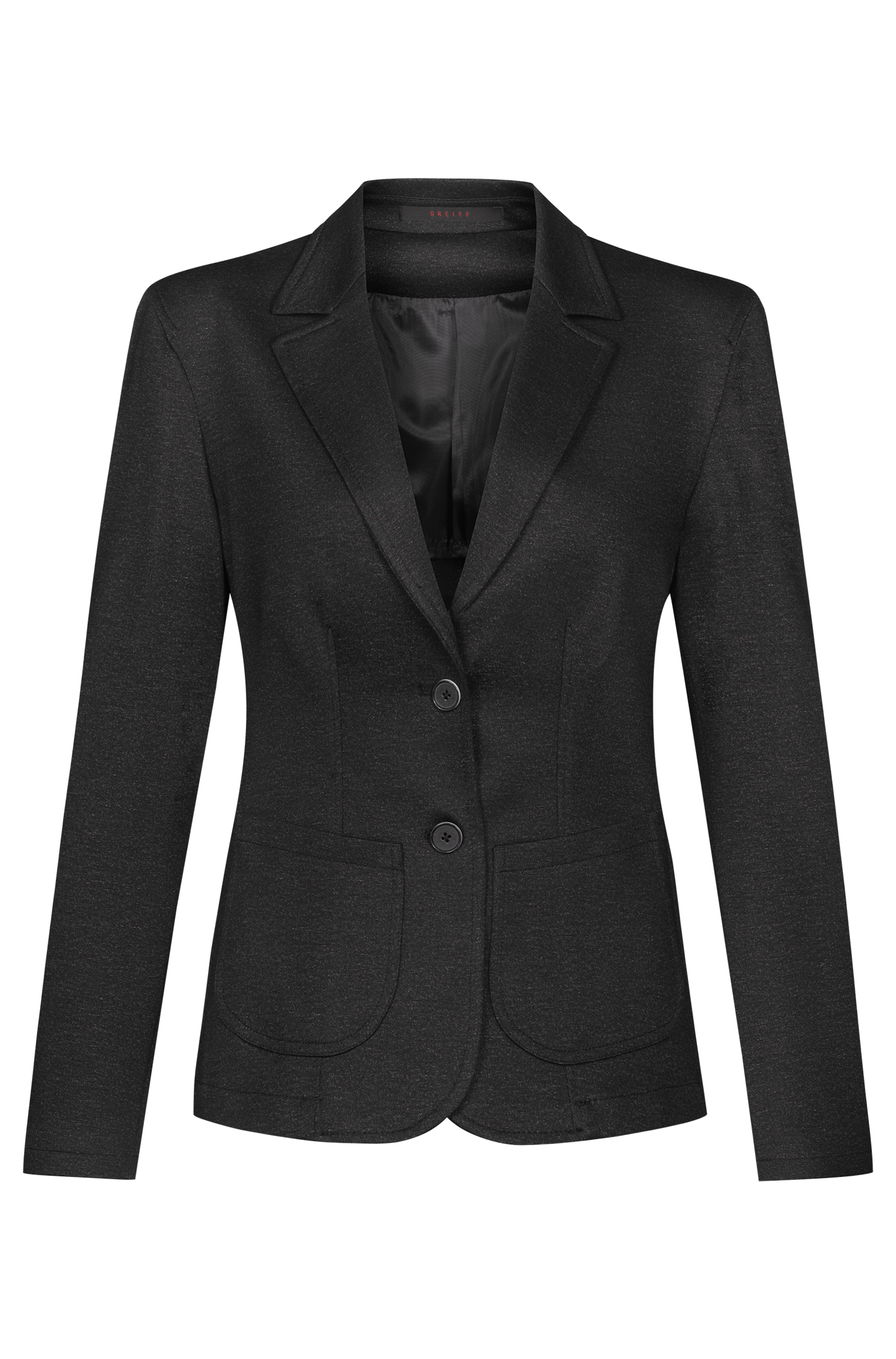 Dames jersey blazer melange CASUAL regular fit