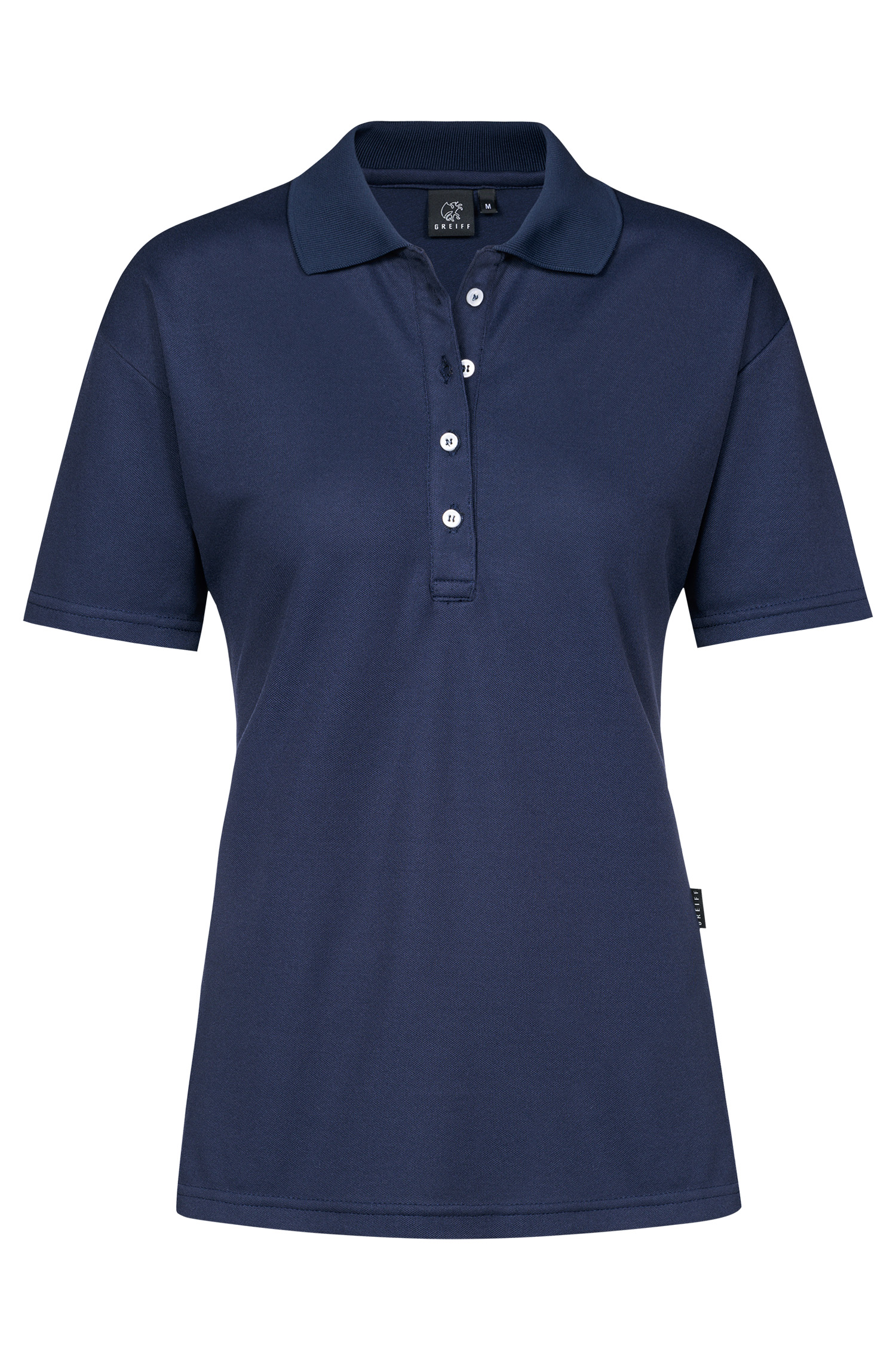 Polo femme avec fibres de lyocell TENCEL™