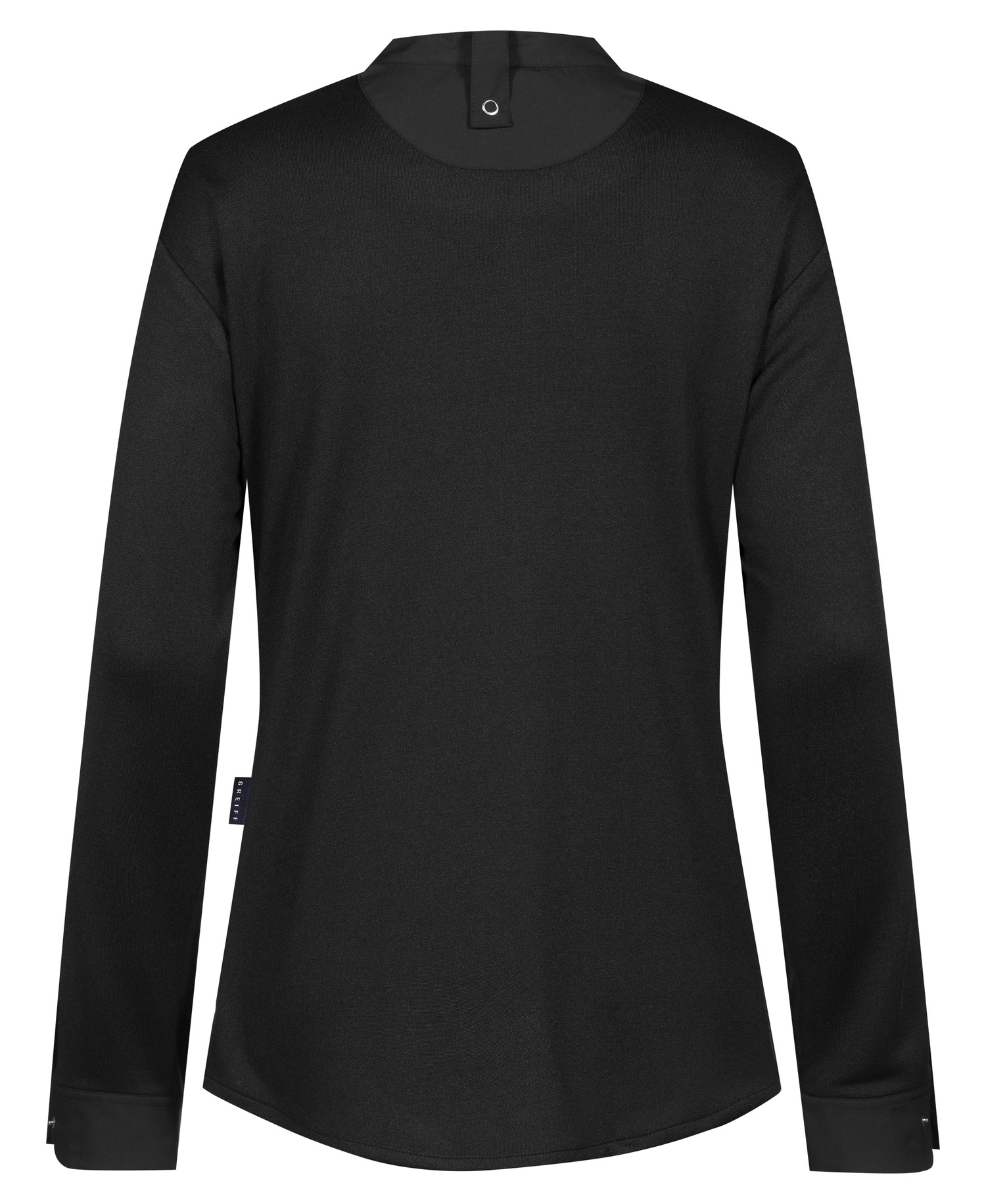 Chemise de cuisine femme avec empiècements en jersey regular fit