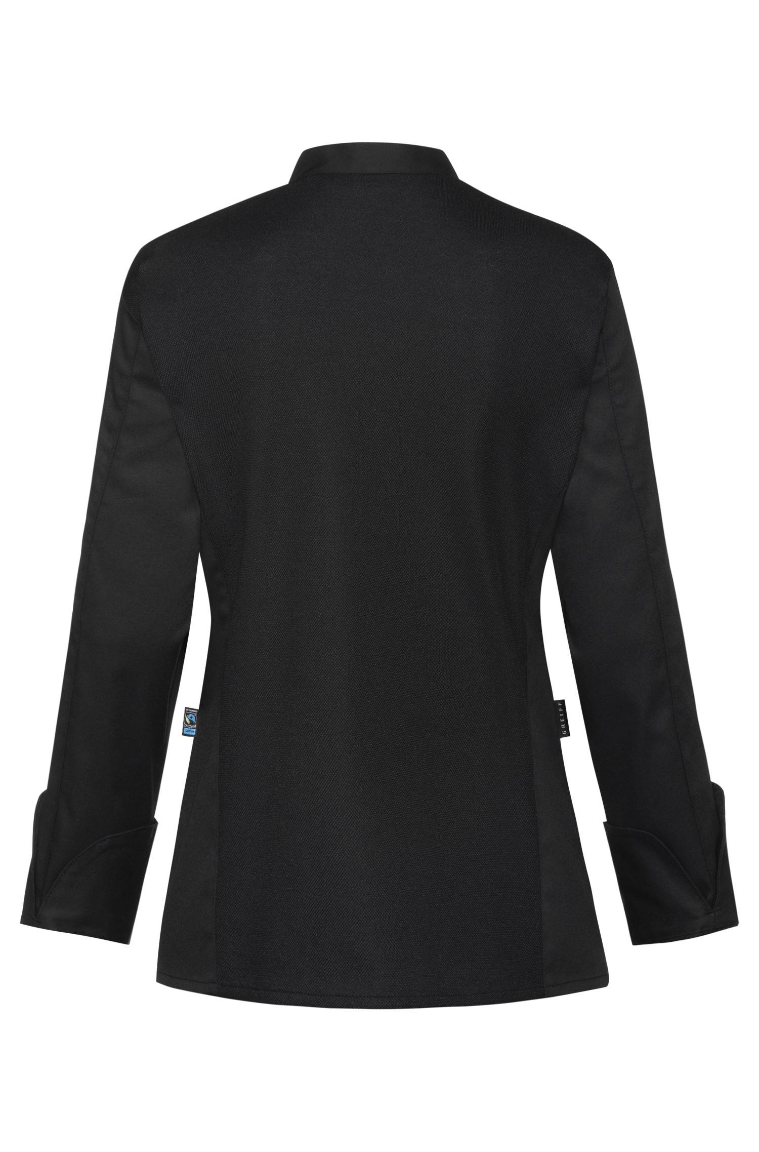 Ladies chef jacket with jersey back regular fit