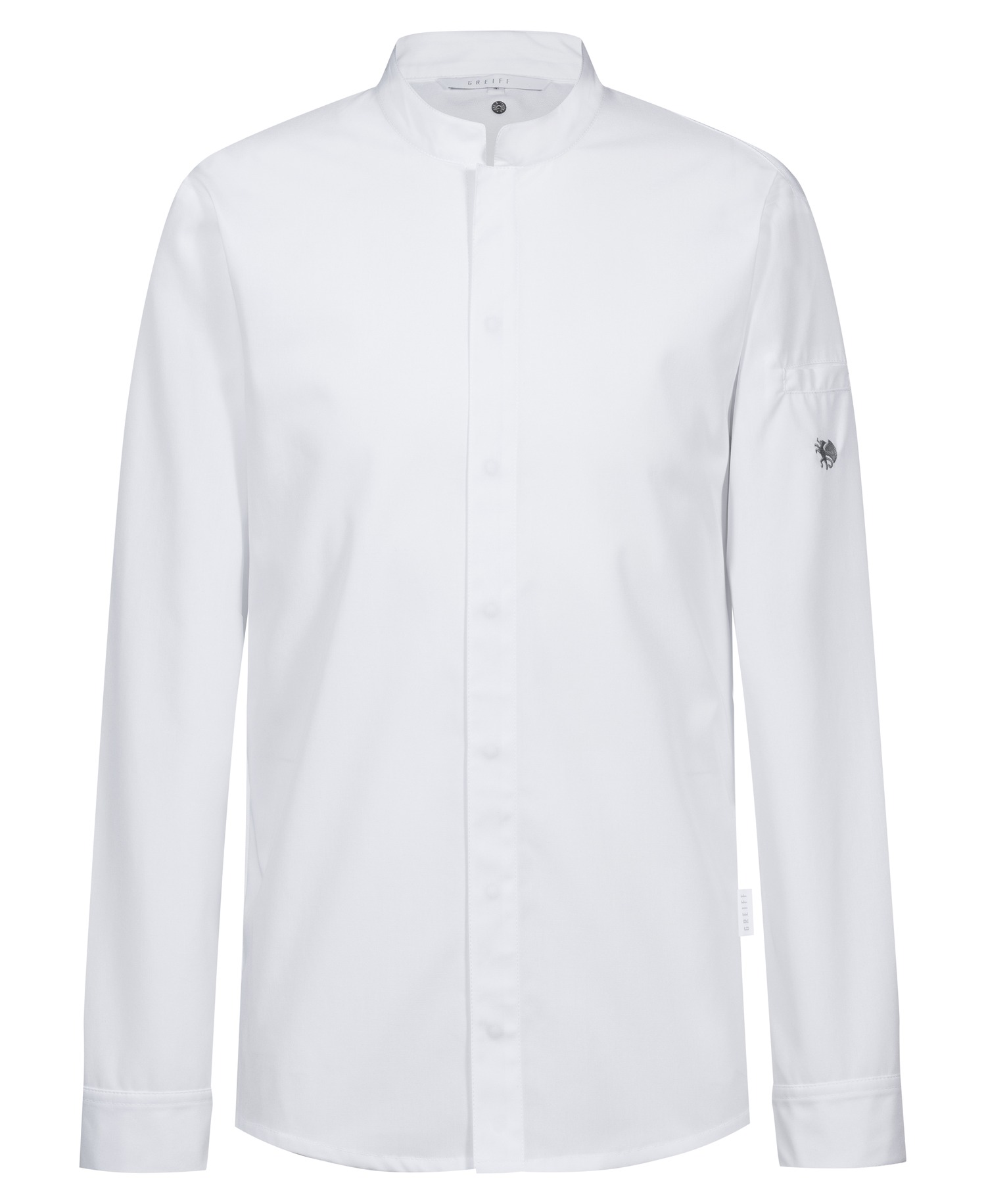 Herren Kochhemd mit Jerseyeinsätzen Regular Fit 
