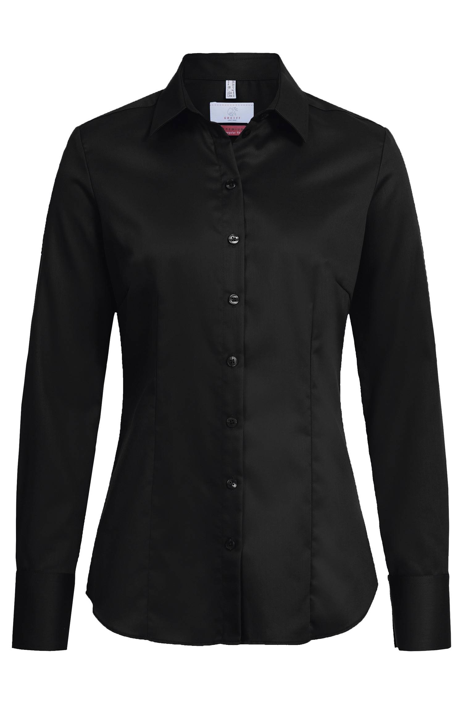 Dames blouse kent-kraag PREMIUM regular fit