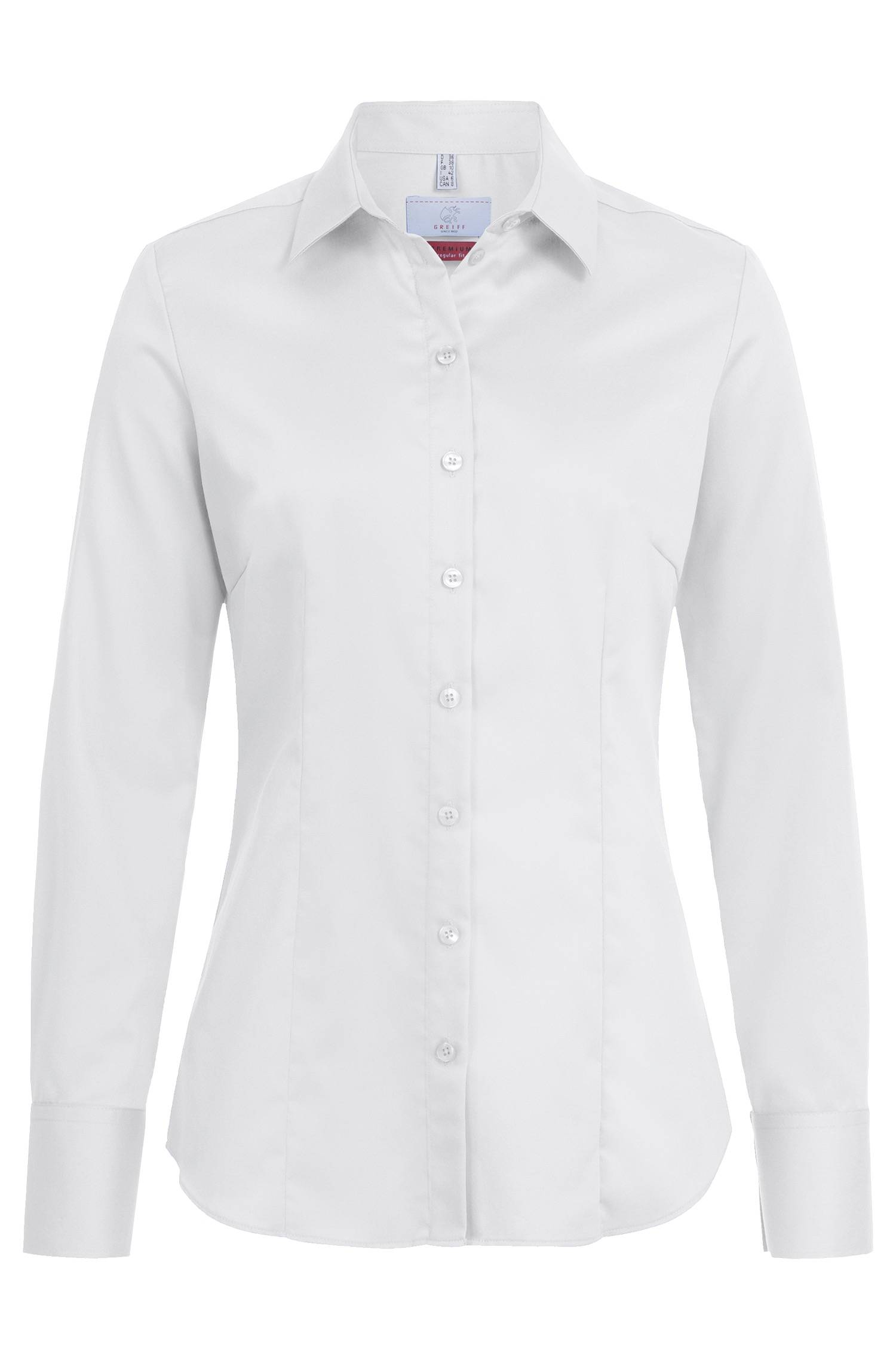 Dames blouse kent-kraag PREMIUM regular fit