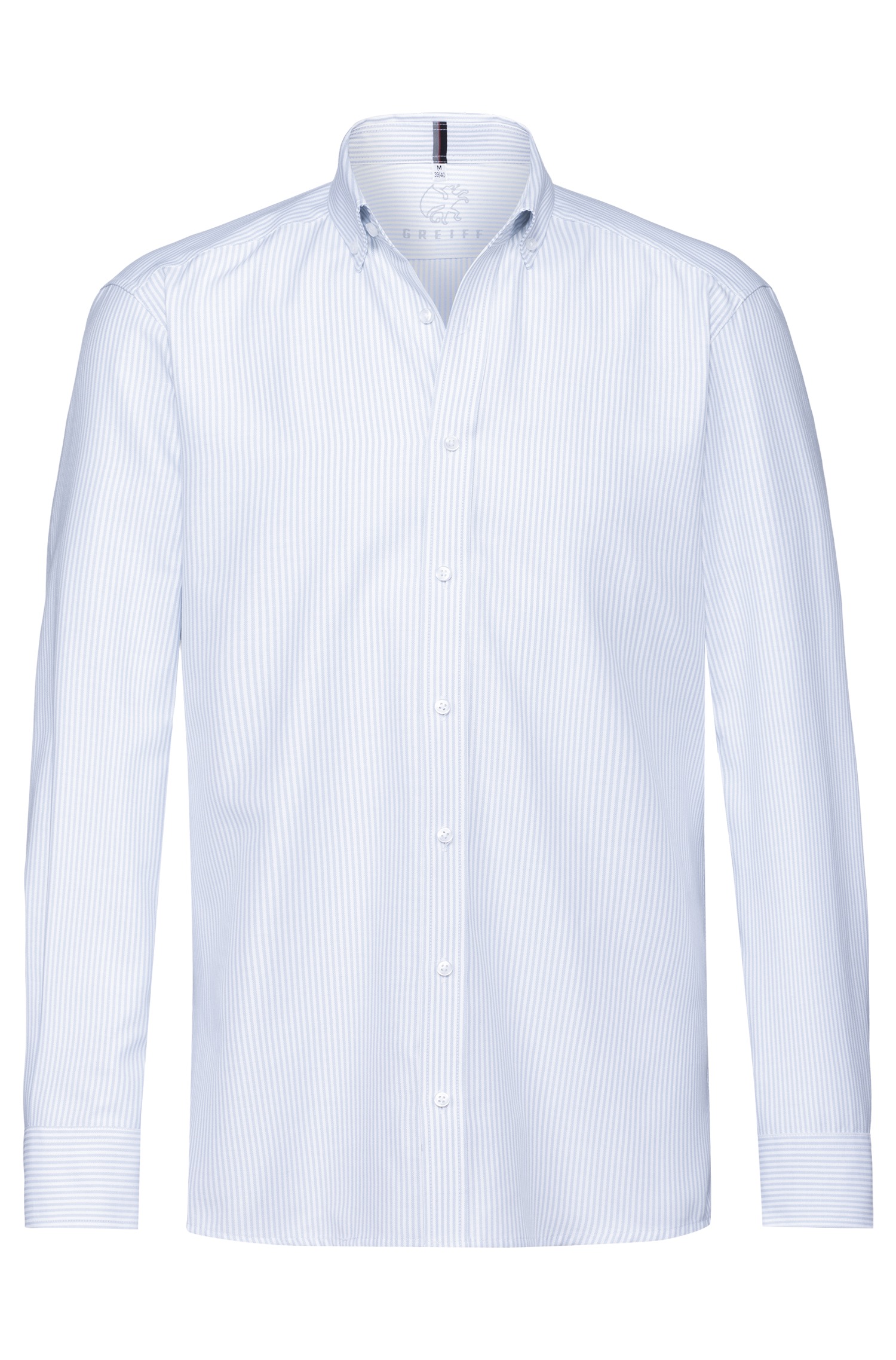 Men's shirt buttondown with GREIFF logo embroidery