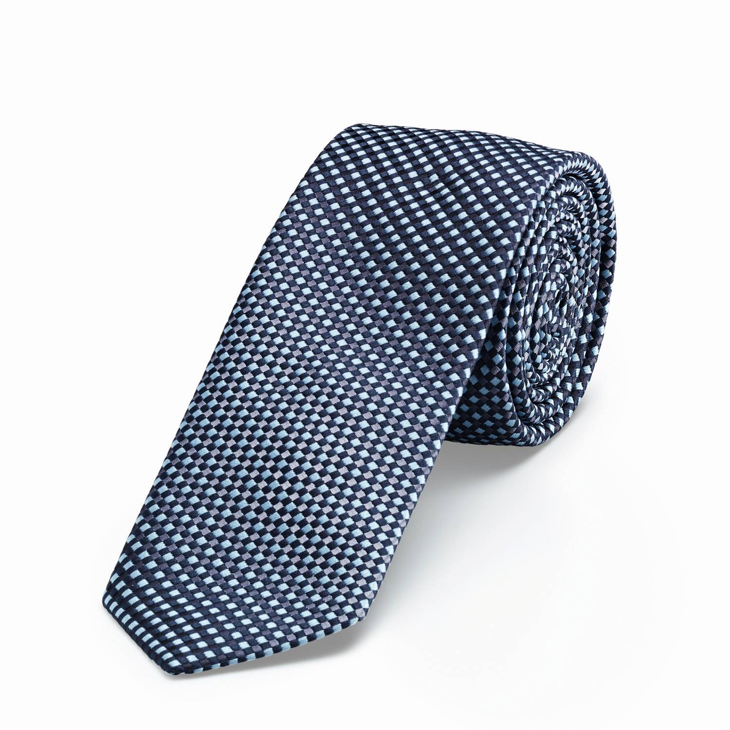 Cravate étroite à motif