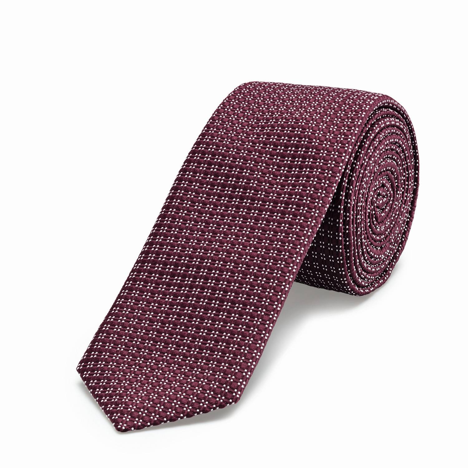 Tie slimline with pattern