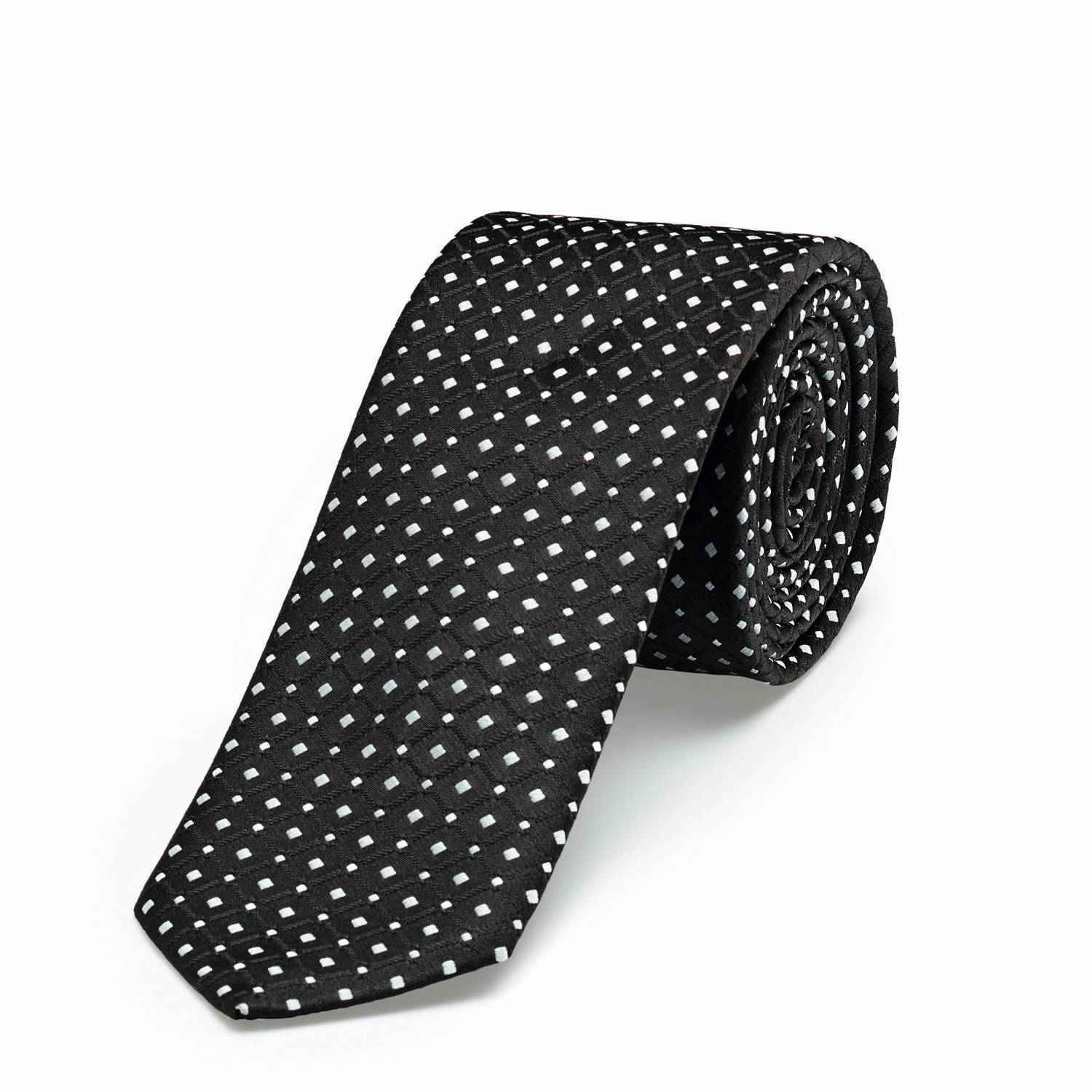 Tie slimline with pattern