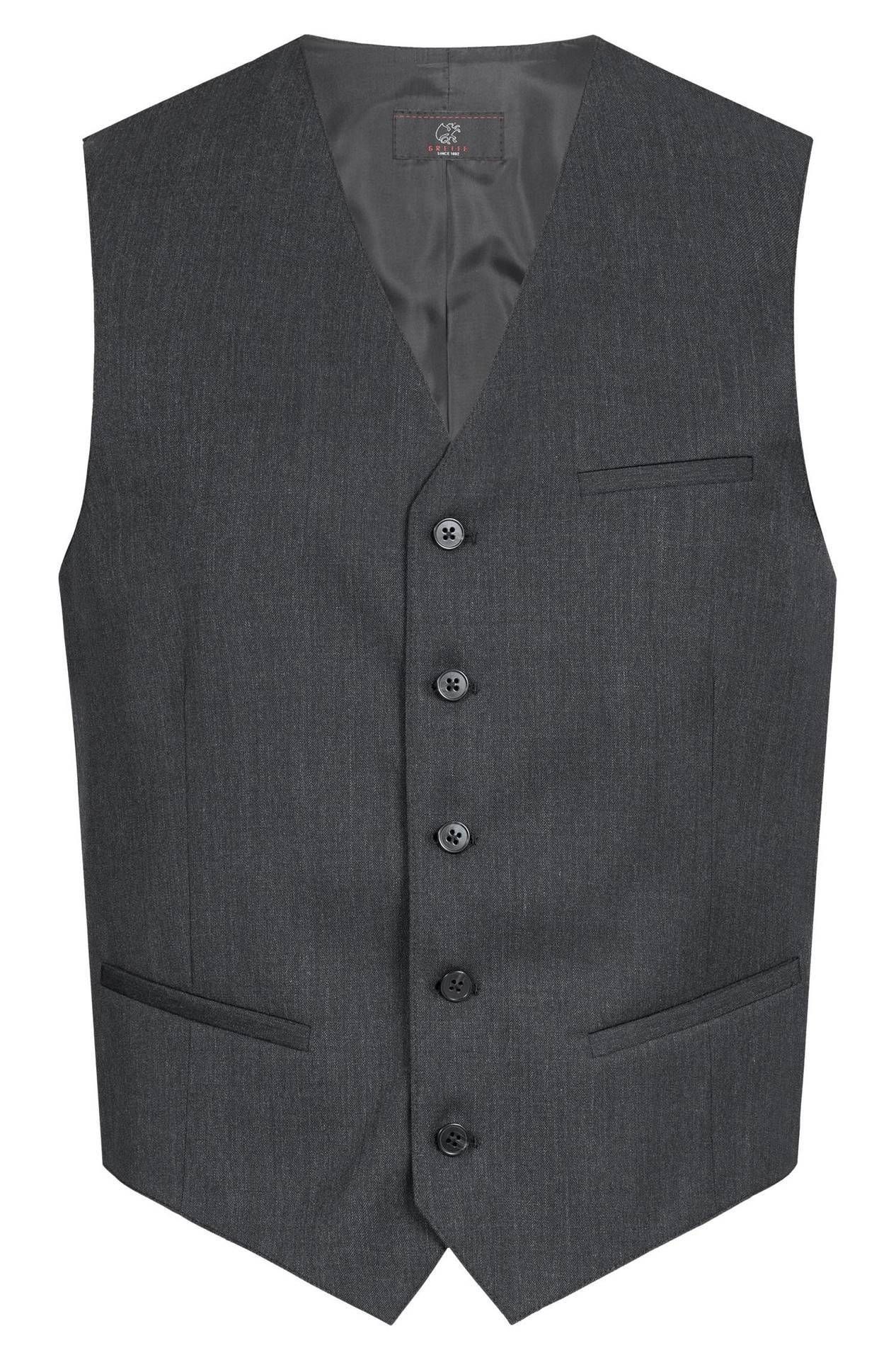 Men's waistcoat BASIC regular fit Color Anthracite Size 25