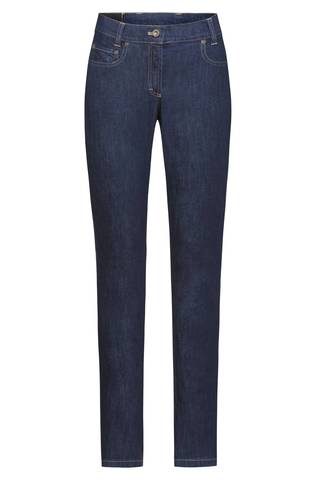 Dames jeans CASUAL blue denim regular fit