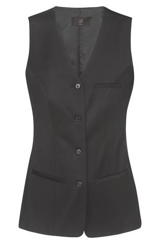 Ladies waistcoat 4-button BASIC regular fit