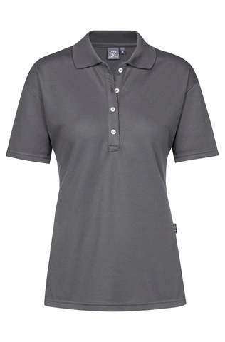 Polo femme avec fibres de lyocell TENCEL™