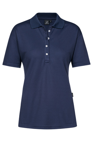 Polo femme avec fibres de lyocell TENCEL™
