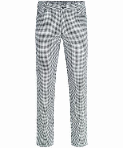Men's trousers pepita 5-pocket-cut regular fit