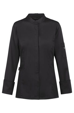 Damen Kochjacke mit verdeckten Druckknöpfen Regular Fit