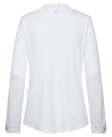 Damen Kochhemd mit Jerseyeinsätzen Regular Fit 
