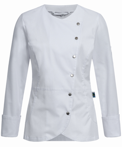 Ladies' Cooking Jacket Asymmetric Regular Fit