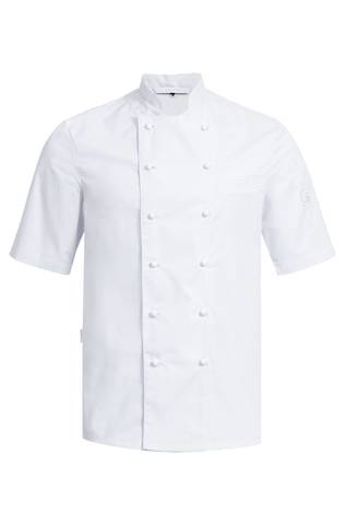 Men's chef jacket with classic double-breasted buttoning regular fit