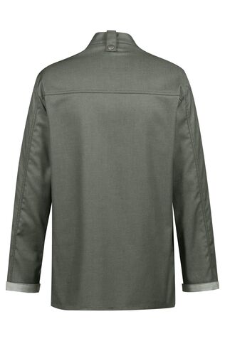 Veste de cuisine homme style motard et denim regular fit