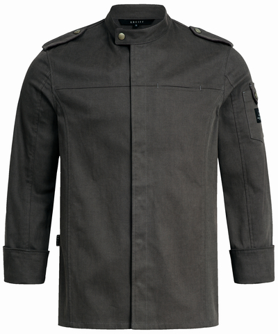 Men's chef jacket military style