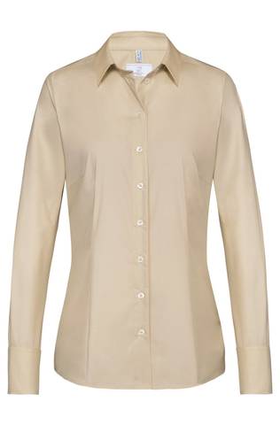 Dames blouse kent-kraag BASIC regular fit