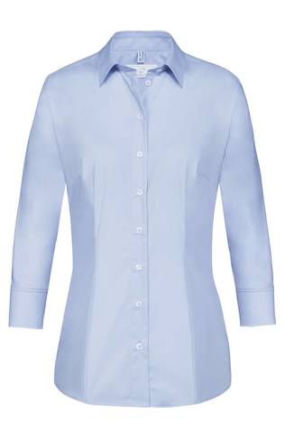Ladies blouse with 3/4 sleeves BASIC regular fit
Ladies blouse with 3/4 sleeves BASIC regular fit
