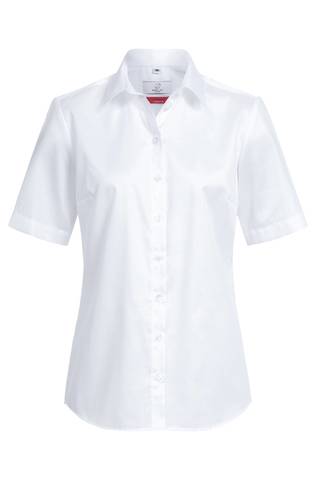 Ladies blouse with short sleeves PREMIUM comfort fit