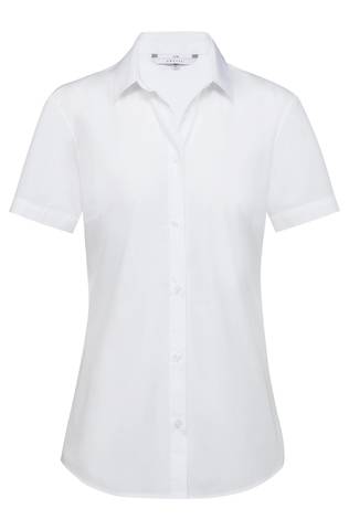 Ladies blouse with short sleeves SIMPLE regular fit