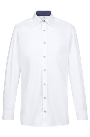 Chemise homme col New Kent contraste PREMIUM regular fit