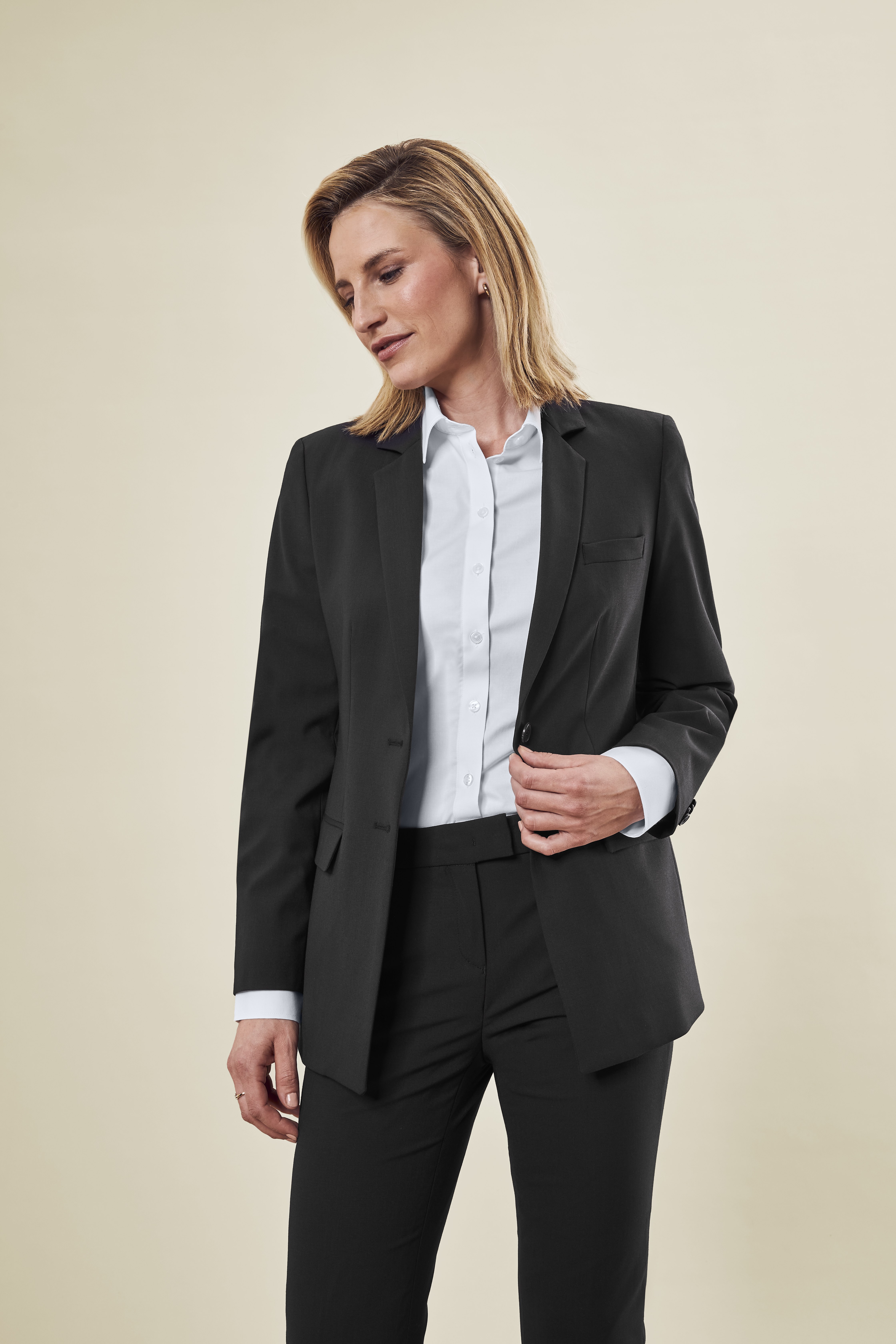 Damen Langblazer PREMIUM Regular Fit