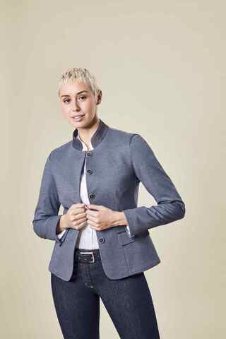 Ladies jersey blazer LANDHAUS regular fit