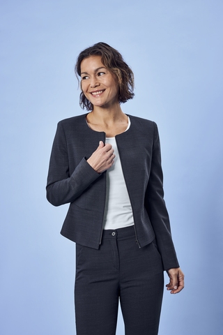 Damen Kurzblazer pinpoint MODERN 37.5 Slim Fit