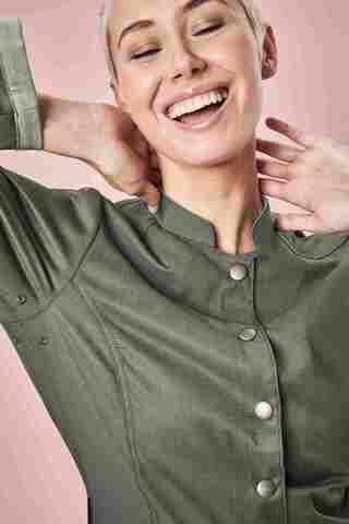 Damen Kochjacke im Bikerstyle Regular Fit