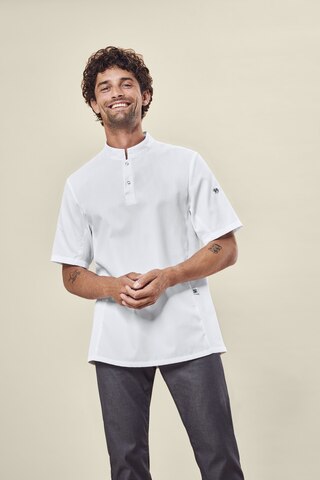 Herren Kochshirt kurzarm Regular Fit