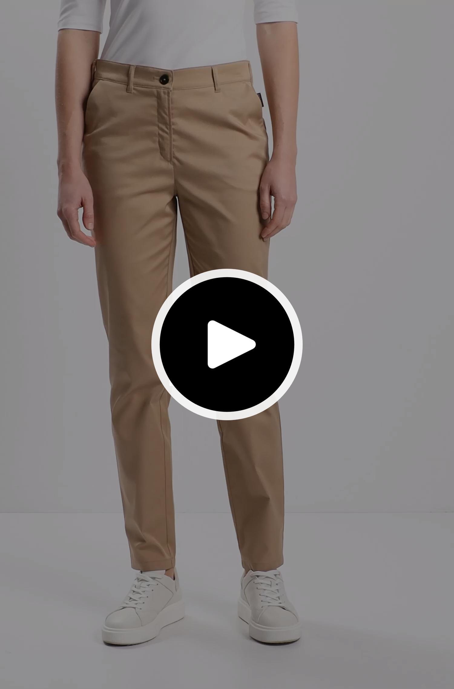 elastische Damen Chino CASUAL Regular Fit