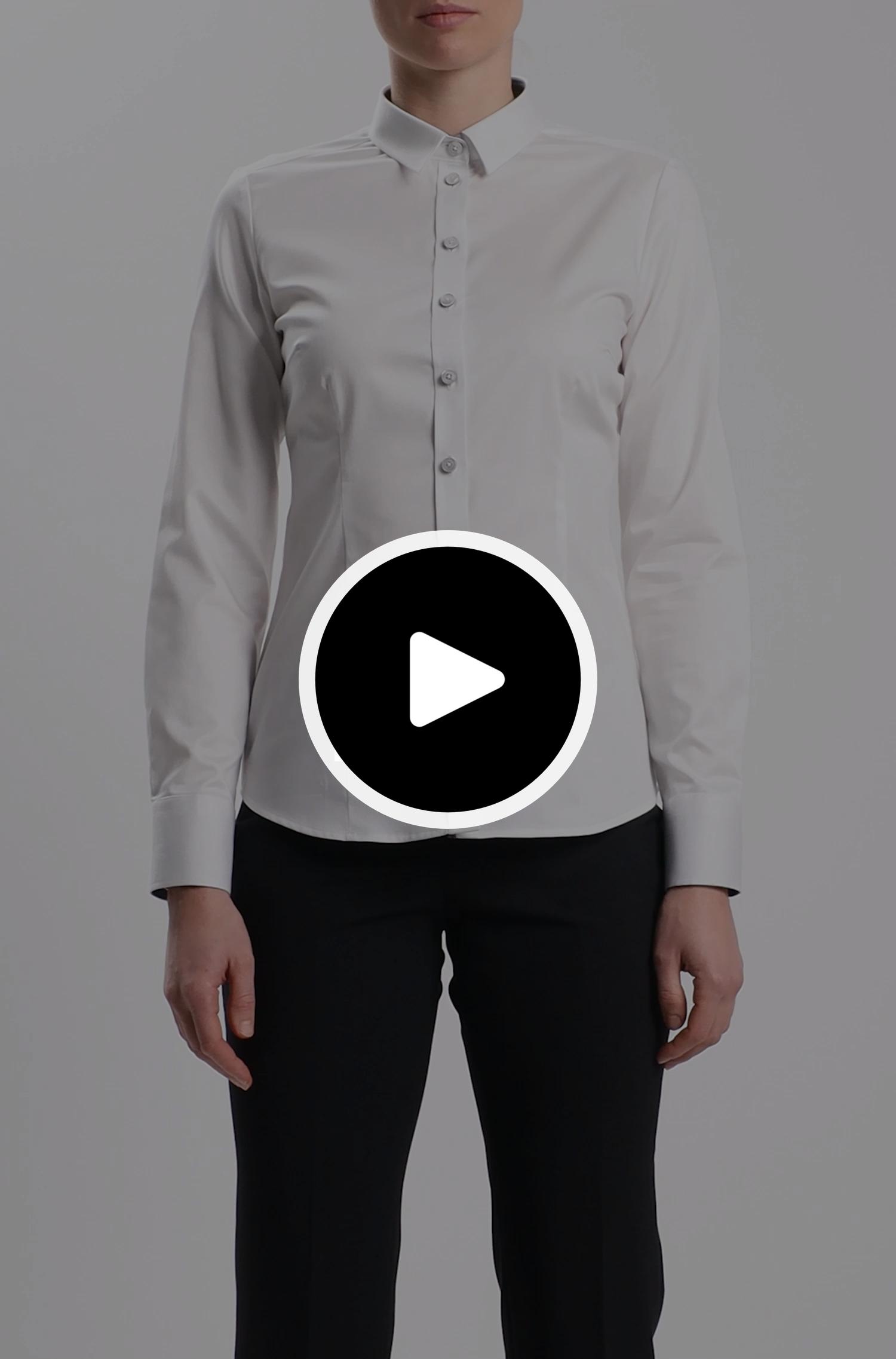 Dames blouse PREMIUM slim fit