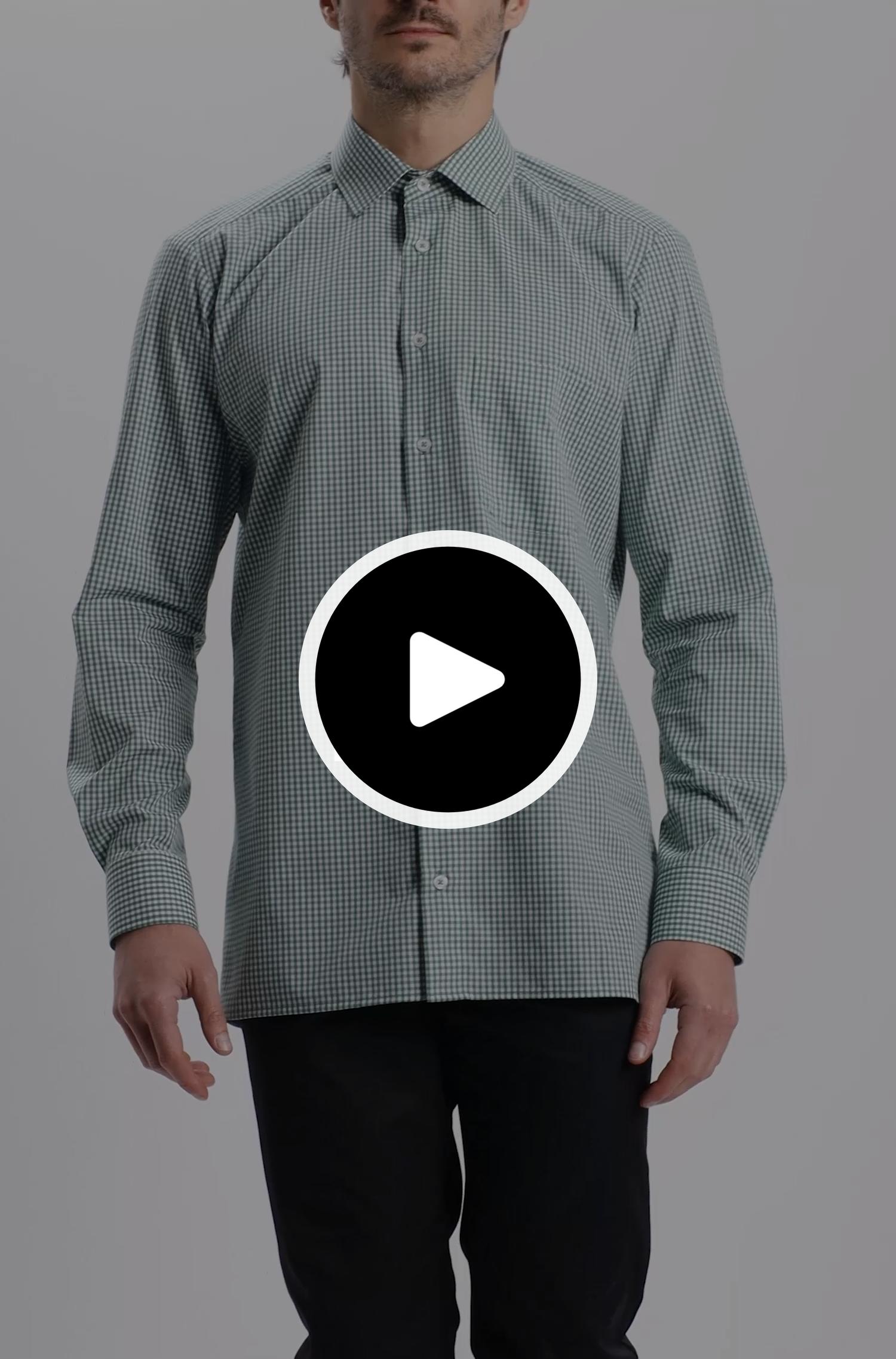 Men's shirt vichy check BASIC regular fit